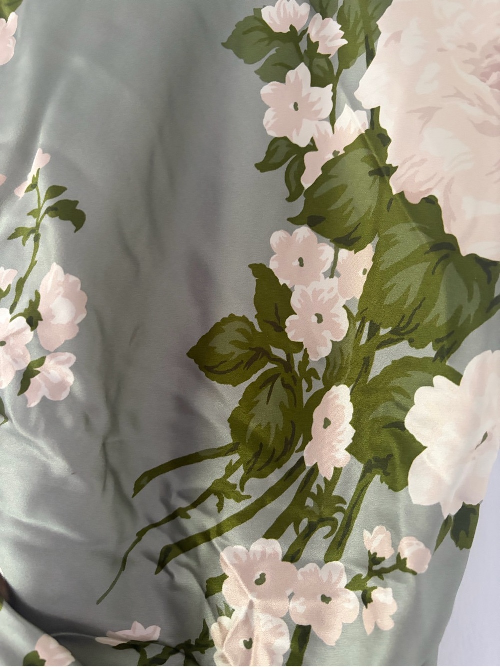Reformation Anaïs Silk Maxi Dress in Sage Floral - Picture 8 of 10